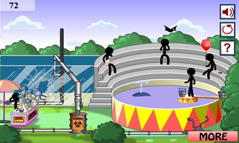 Aquarium Death:Stickman