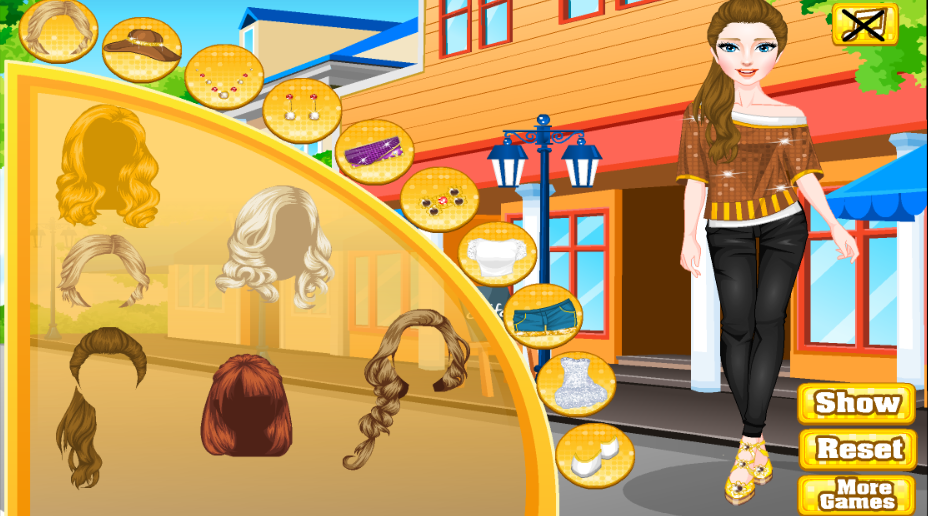 Princess Salon Makeup Dress up