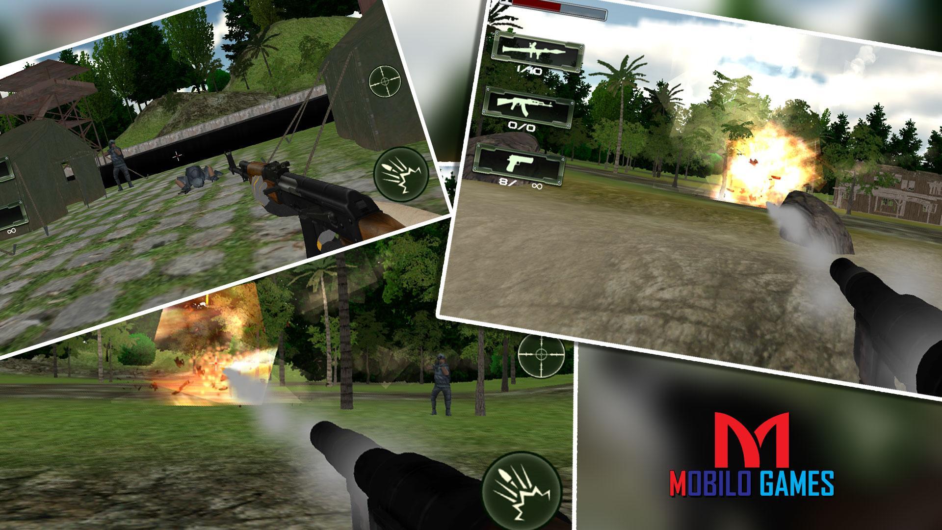 The Last Commando Gun Shooter
