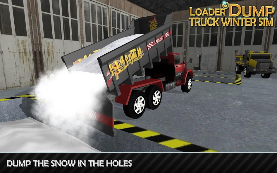 Loader & Dump Truck Winter SIM