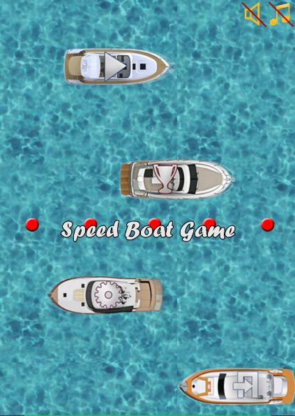 Simple Speed Boat Race