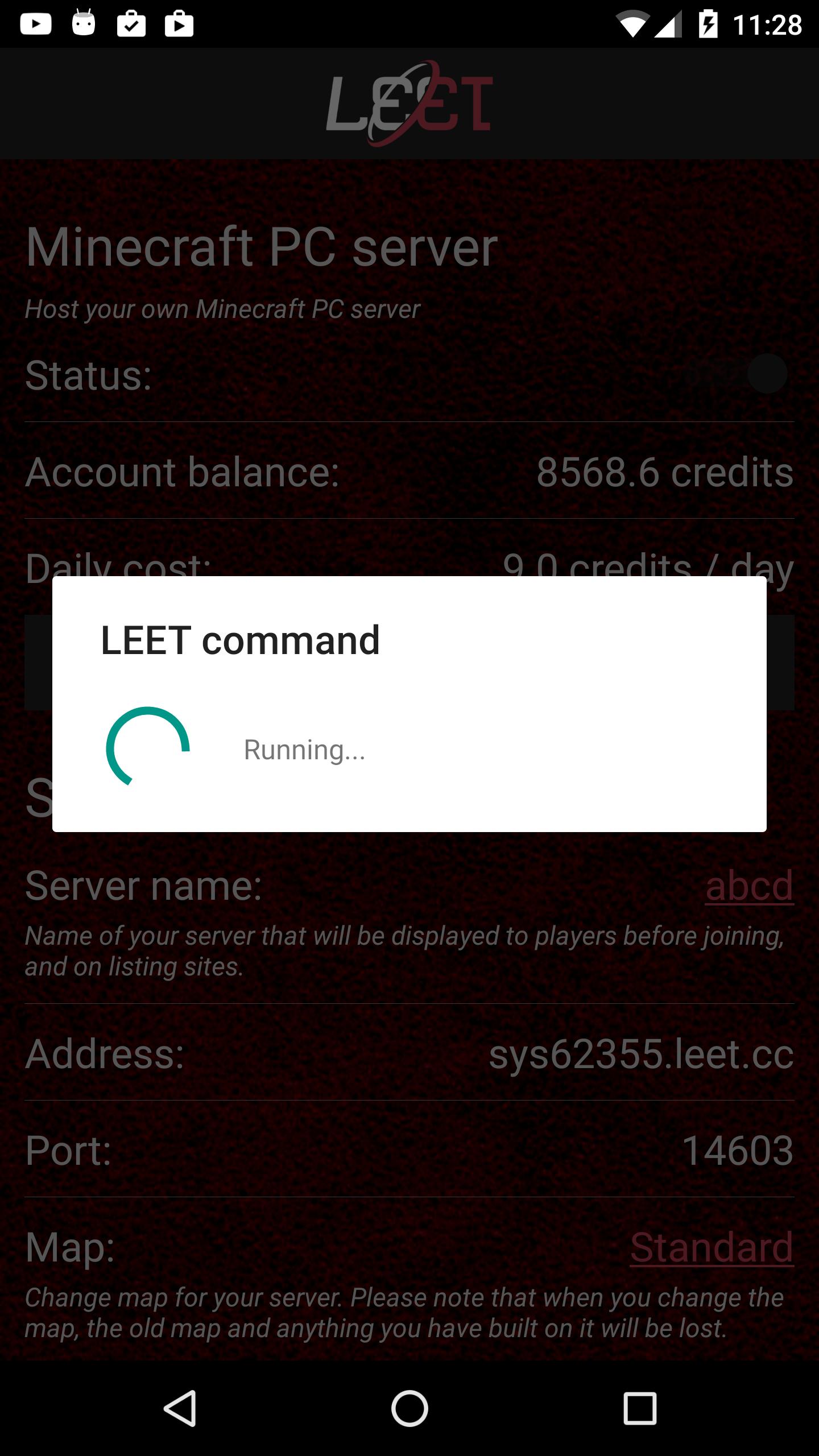 LEET Servers for Minecraft PC