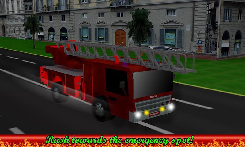 Firefighter Truck Simulation