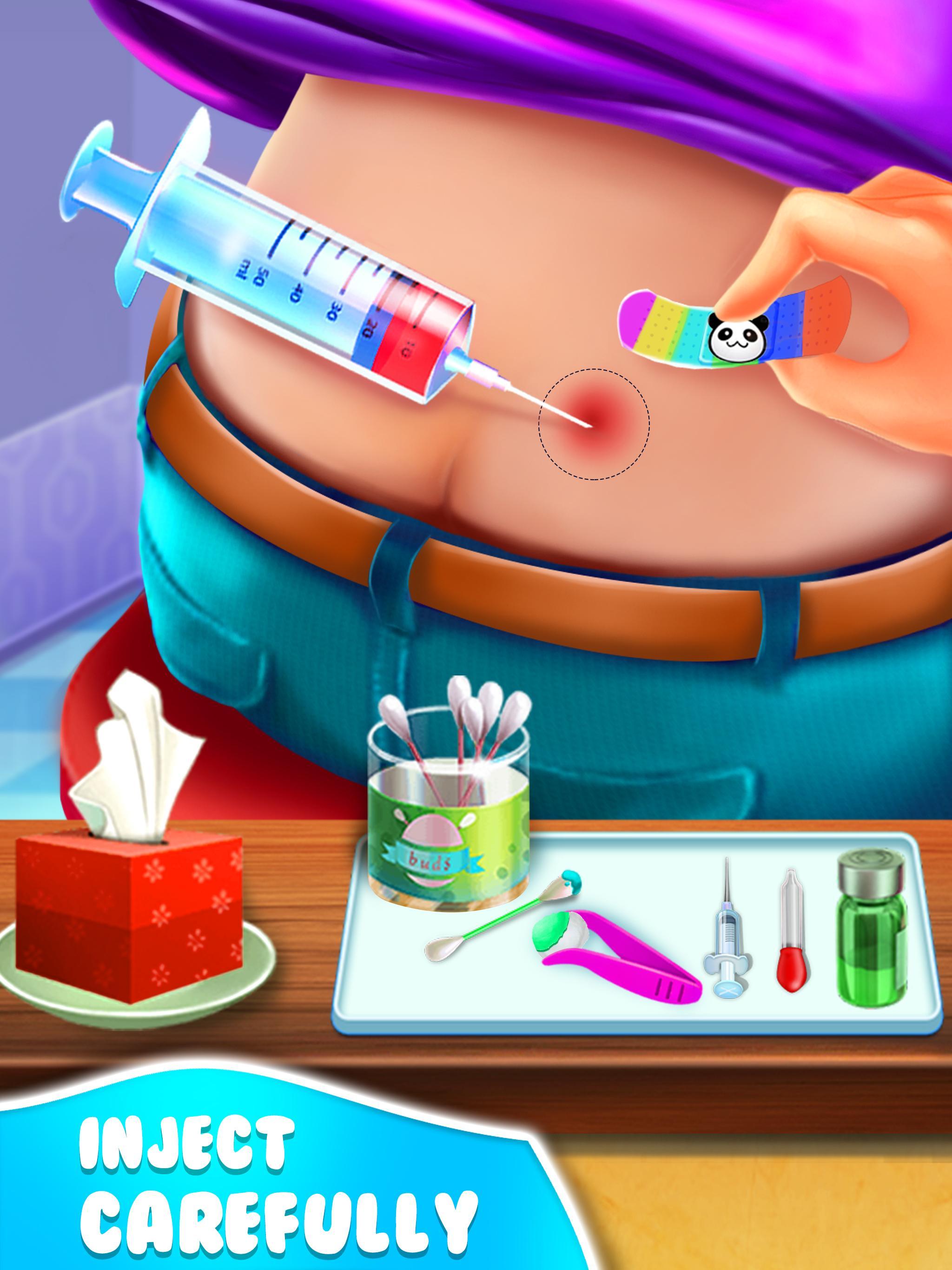 Blood Test Injection ER Doctor Hospital Simulator