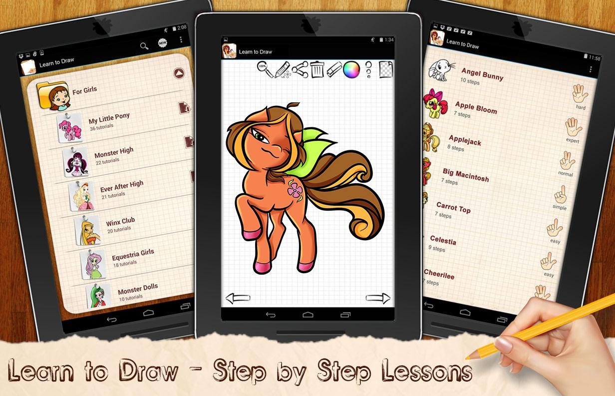Learn To Draw Little Ponies