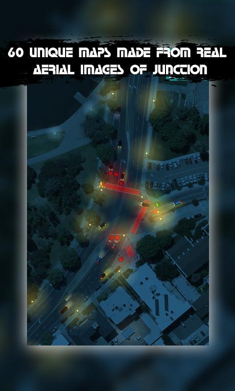 Traffic Lane with lights