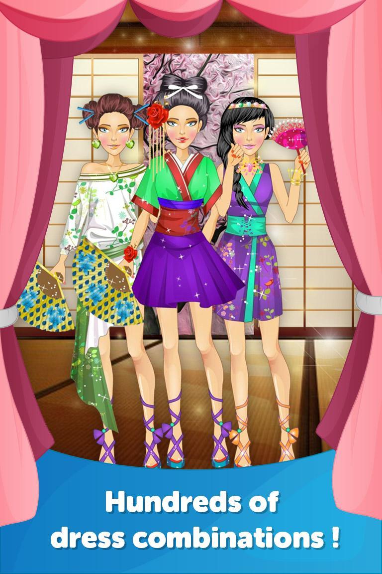 Japanese Dress Up Makeover