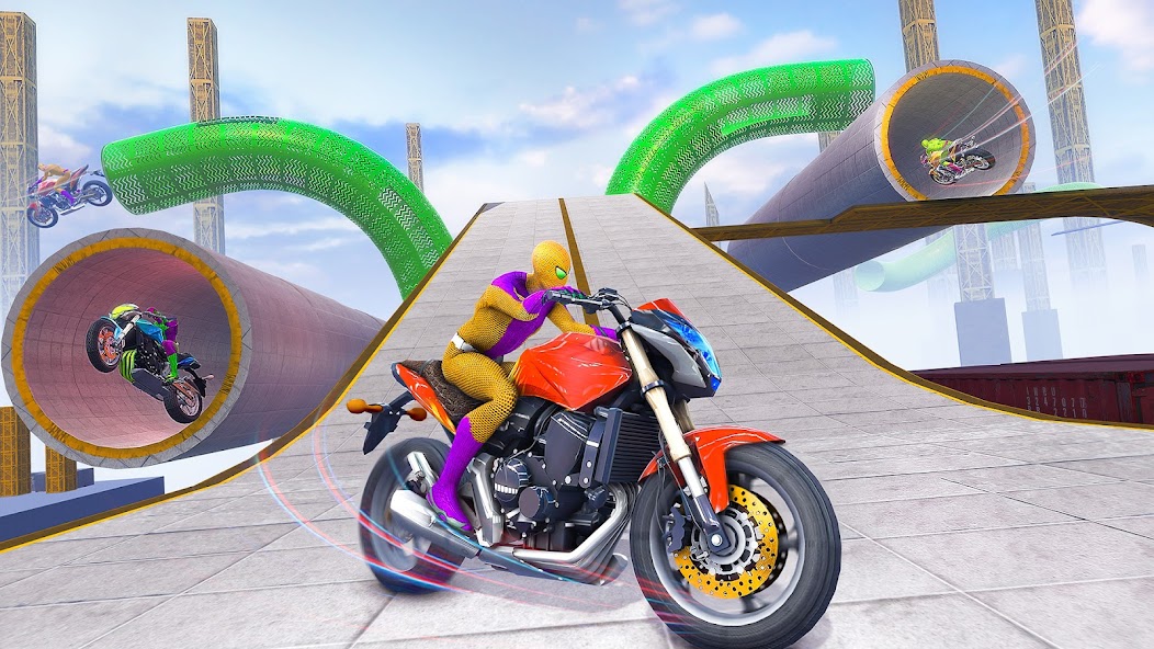 Moto Race Stunt Motorbike Game