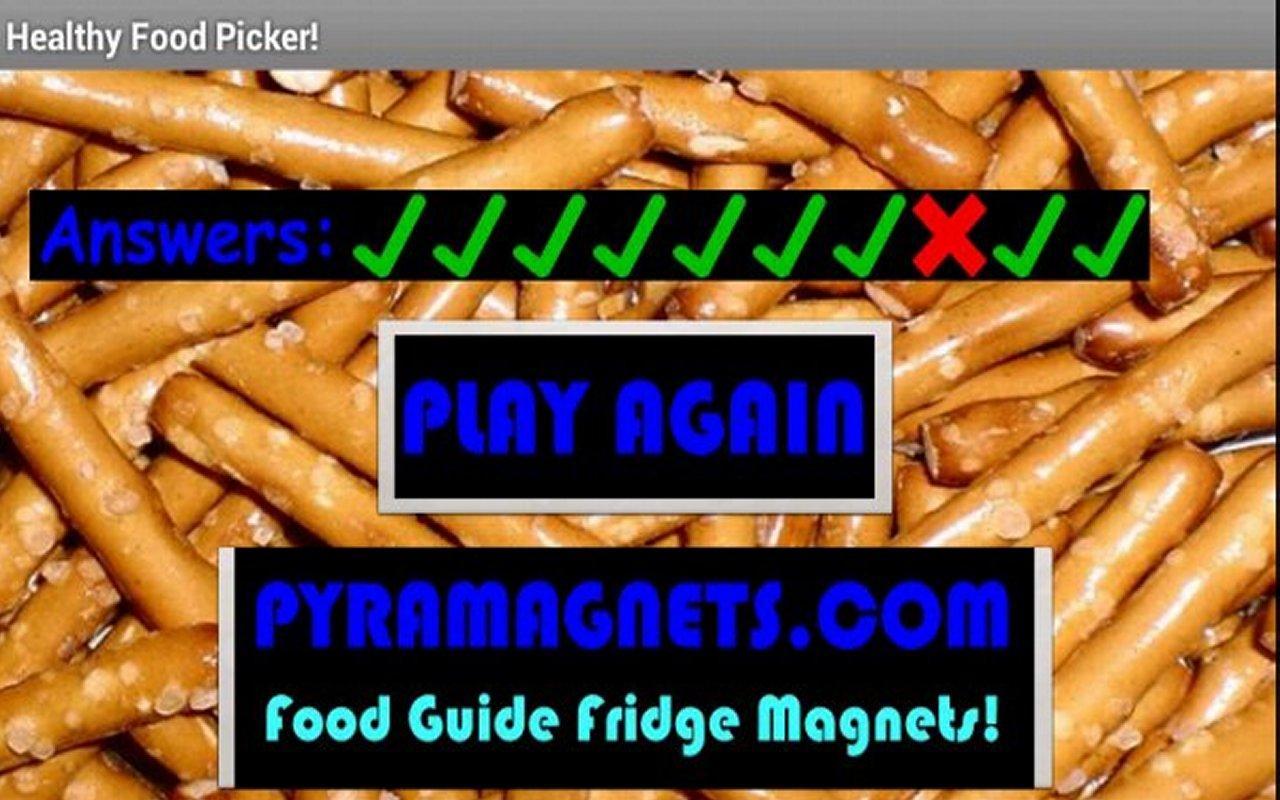 Healthy Food Picker Game!