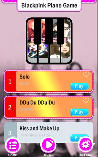 Jennie Solo Piano Game Blackpink