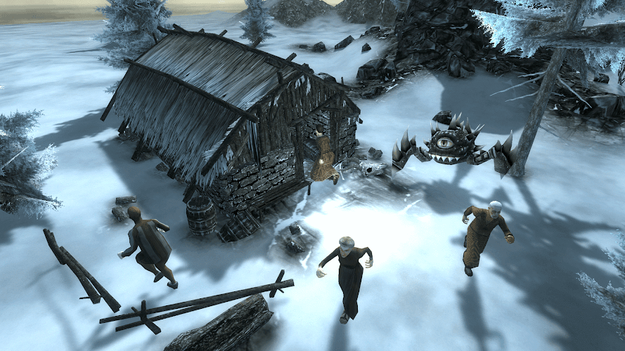 Tripod Monster Simulation 3D