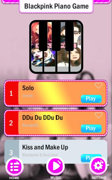 Jennie Solo Piano Game Blackpink