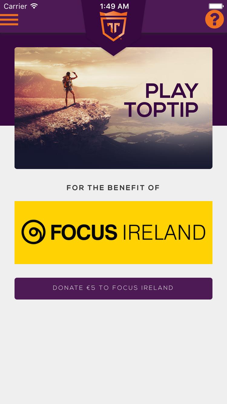 Toptip Game