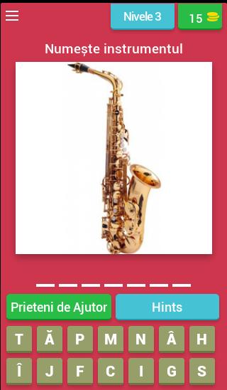 Ghiceste instrumentul muzical