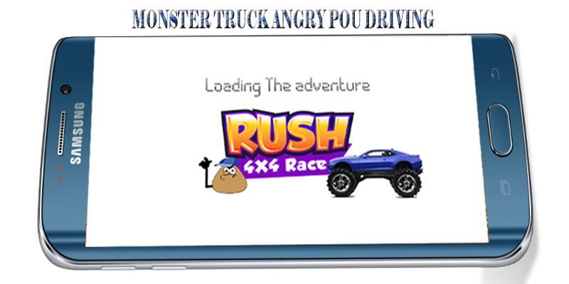 Angry POU-POU Drives Ahead
