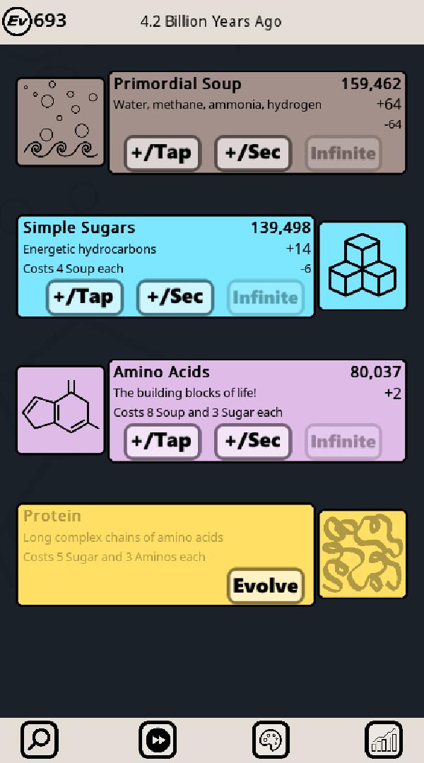 Life Incremental Evolution Clicker
