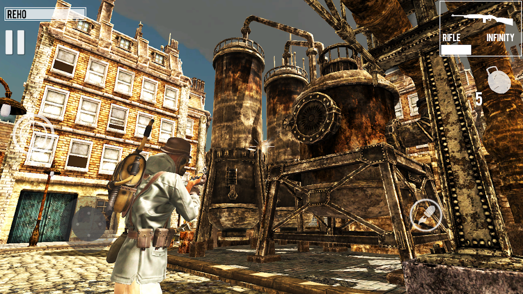 Steampunk Strike Shooting Game