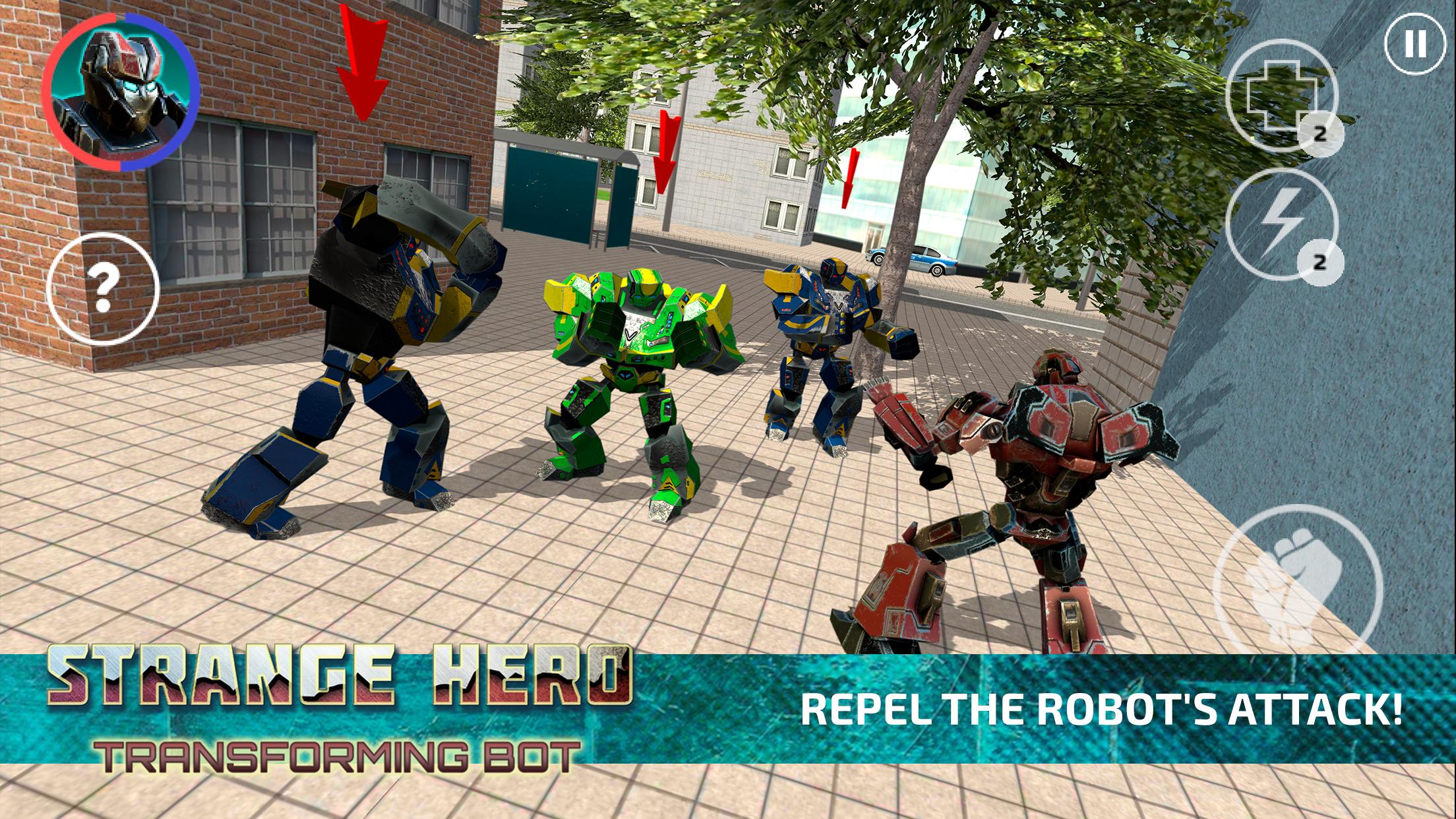 Strange Hero: Transforming Bot