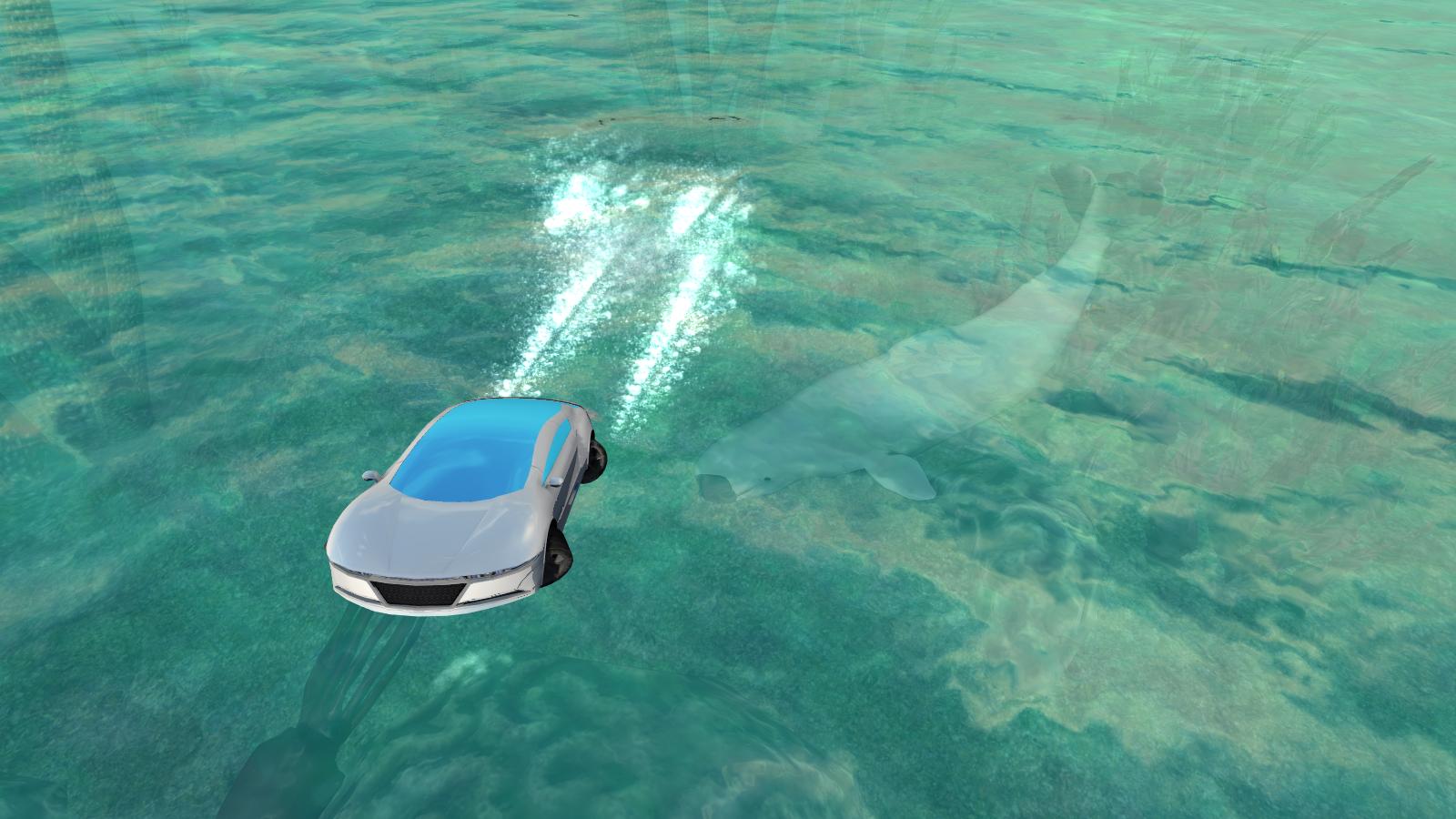 Flying Submarine Car Simulator