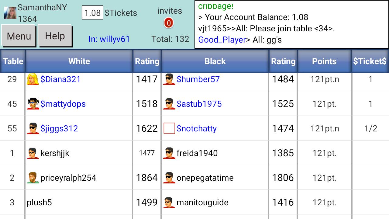Cribbage Club Online