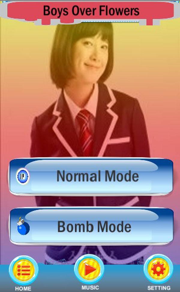 Boys Over Flowers Piano Tiles