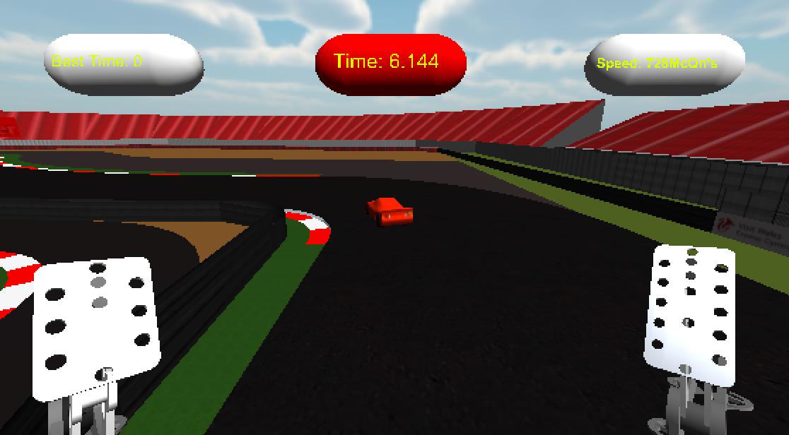 McQueen 3D Racing Game!