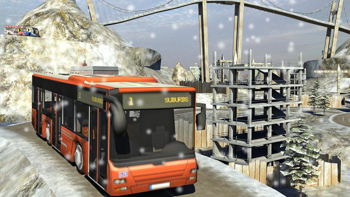 Snow Hill Bus Drivingsimulator