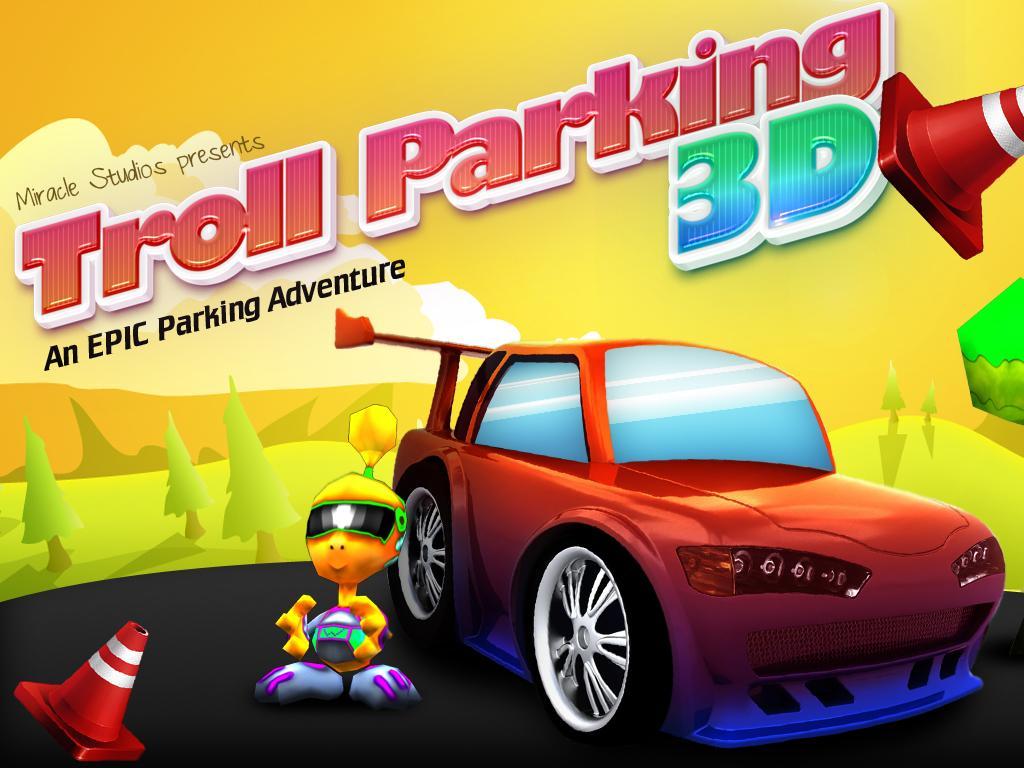 Troll Car Parking 3D Free