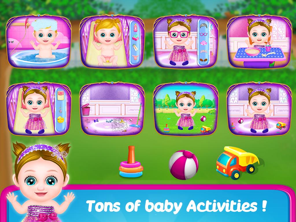 Princess Baby Girl Daycare - NewBorn Baby