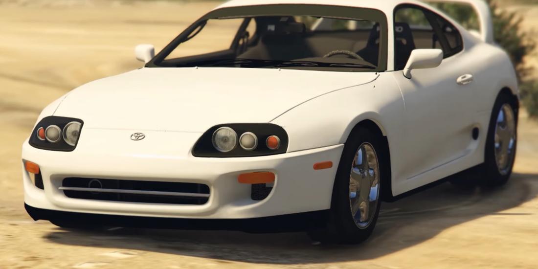 Supra Driving Toyota 3D