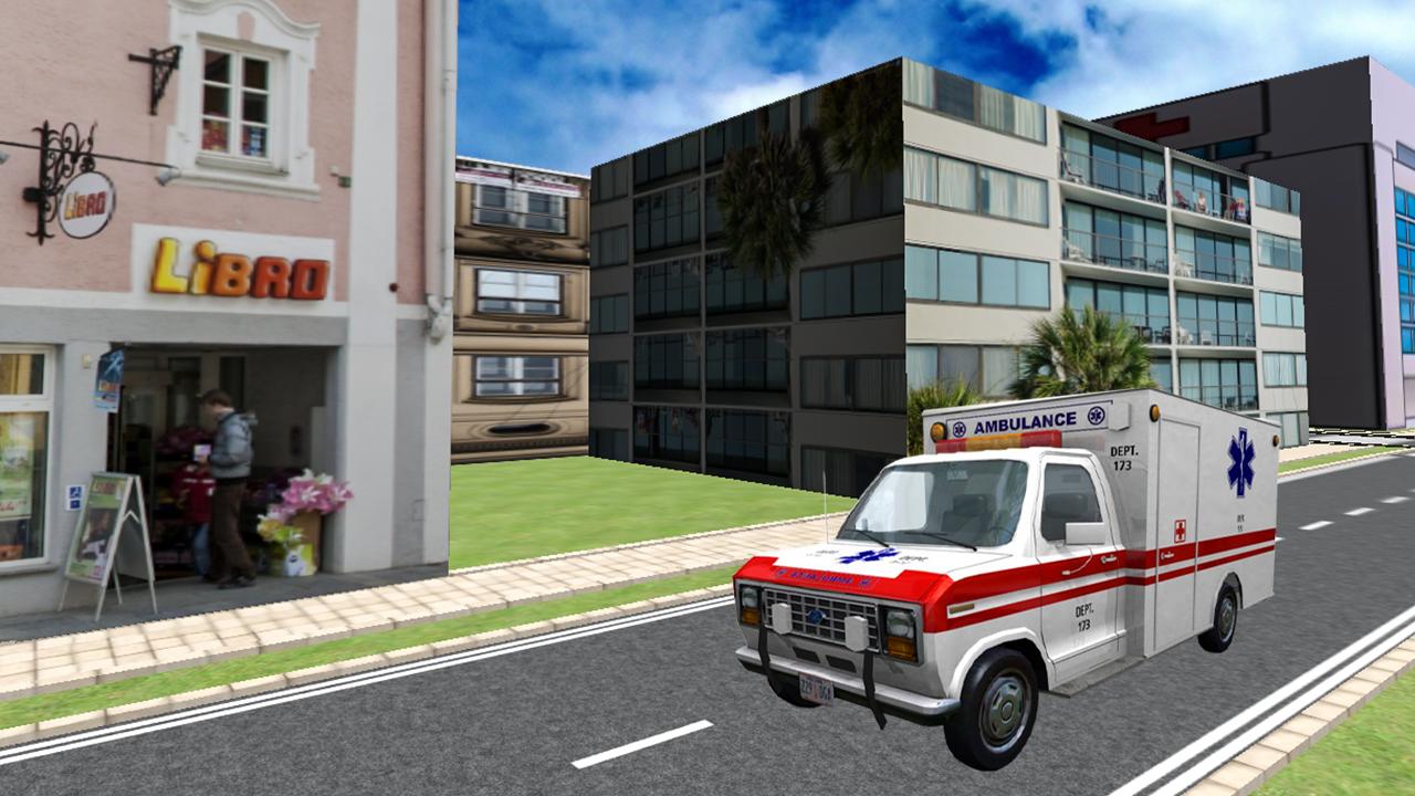 Ambulance Rescue Parking Sim