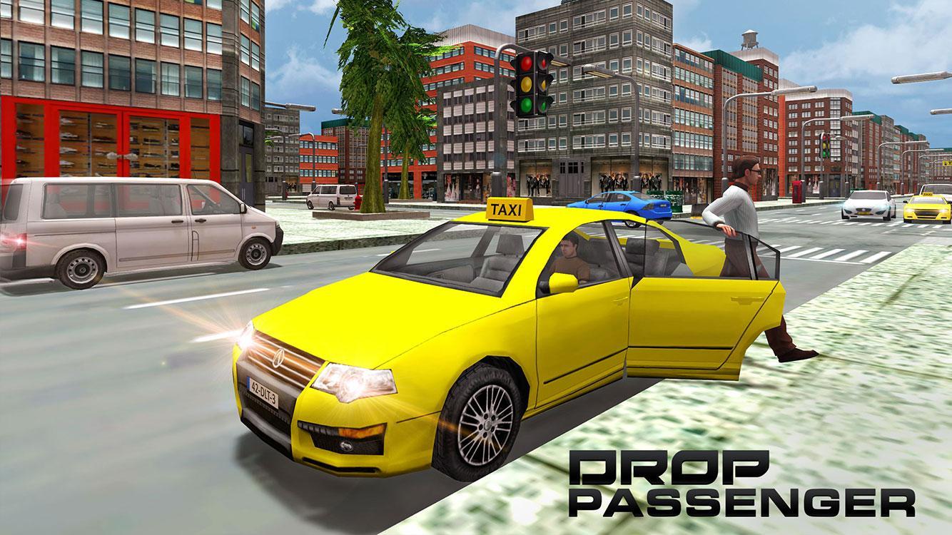 Crazy Taxi Driver Simulator-Taxi Game Sim