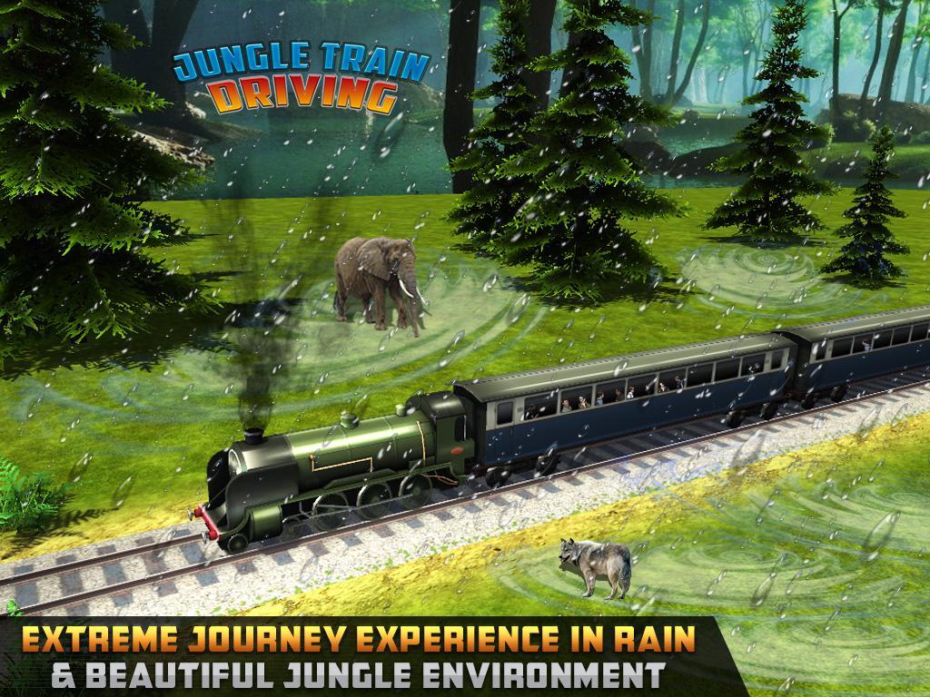 Jungle Train Driving Simulator