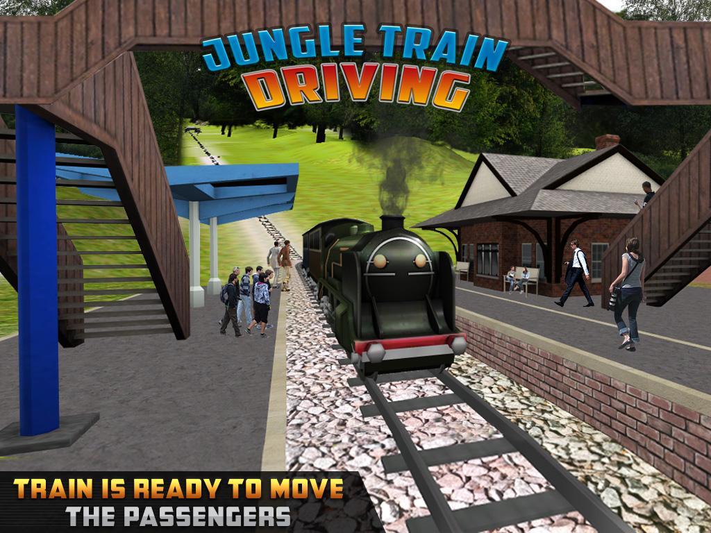 Jungle Train Driving Simulator