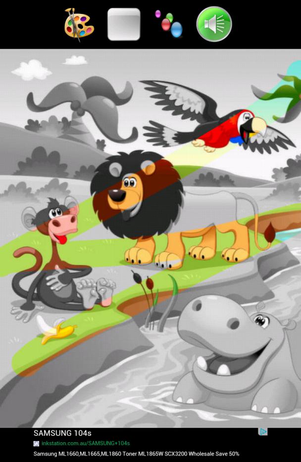 Animal Scratch Picture Game
