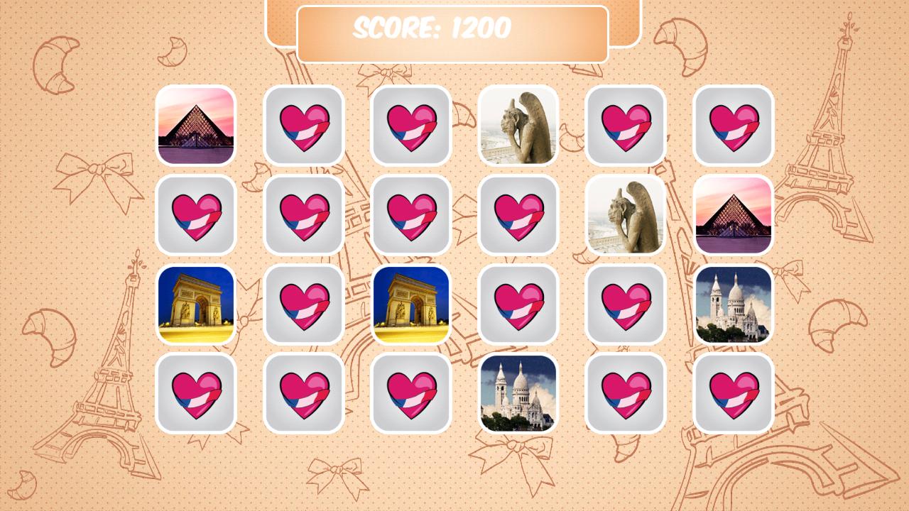 Paris Matching Games for Kids