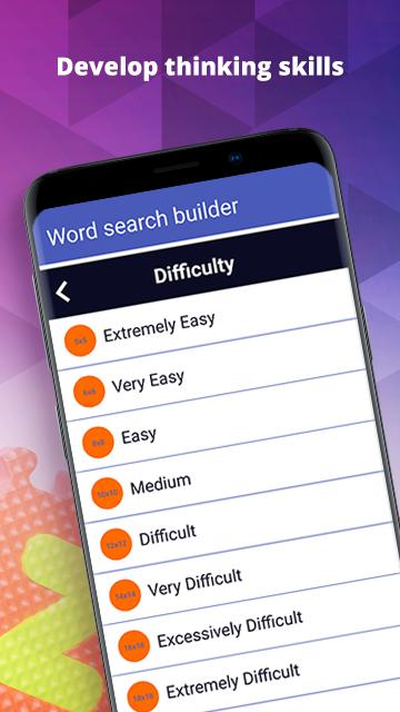 Word search builder