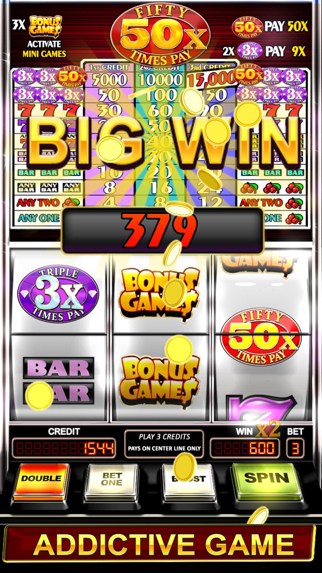 Triple Fifty Times Pay - Free Vegas Style Slots