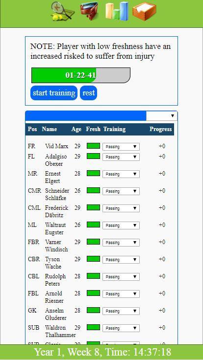 Kickoff Soccer Manager