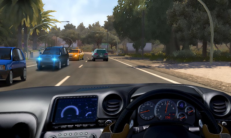 Real Racing In Car