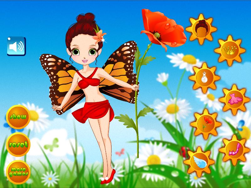 Beautiful Fairy DressUp