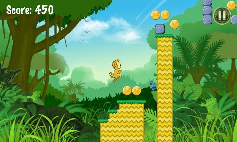 Jungle Monkey & Lion