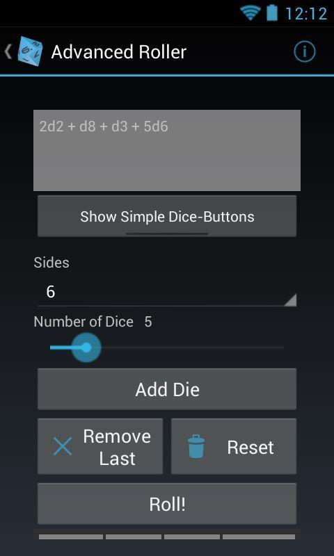 RoleDice
