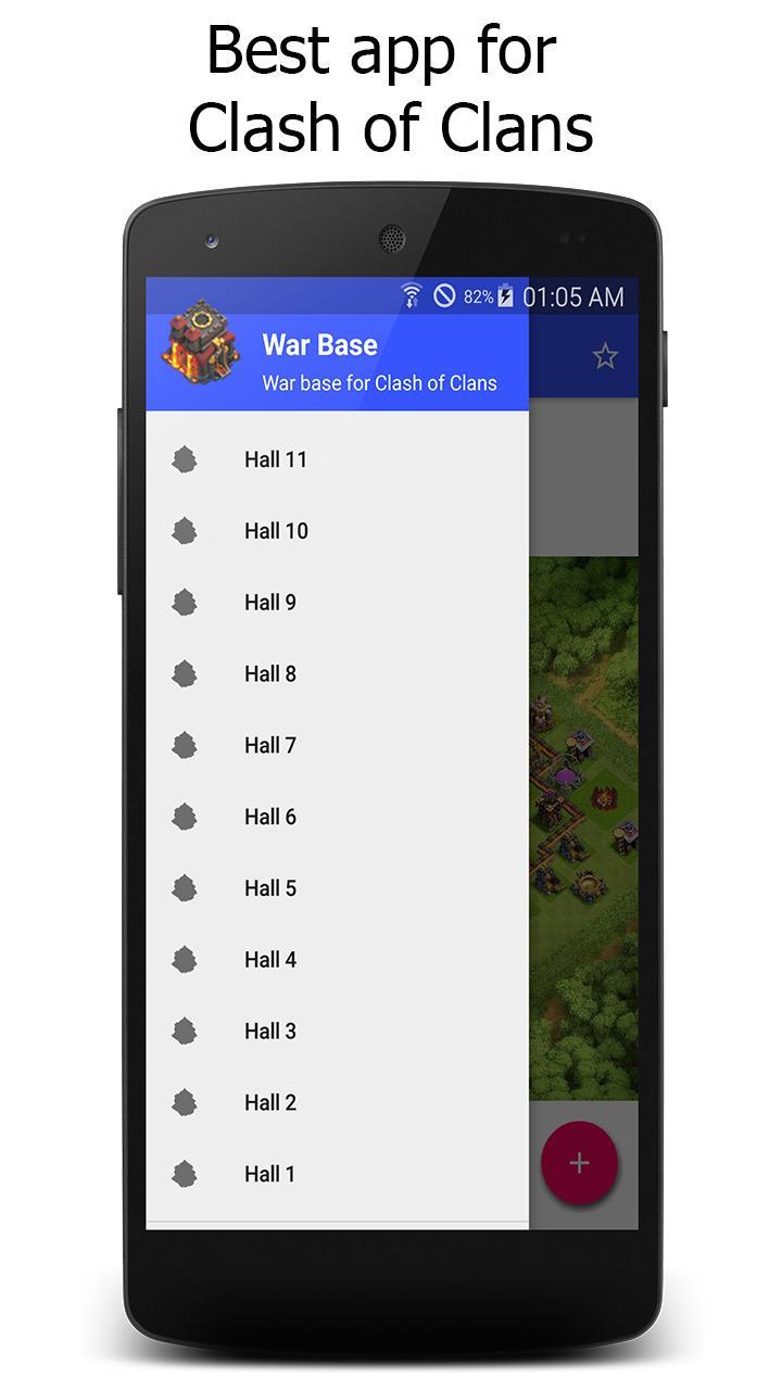 Maps for Clash of Clans War