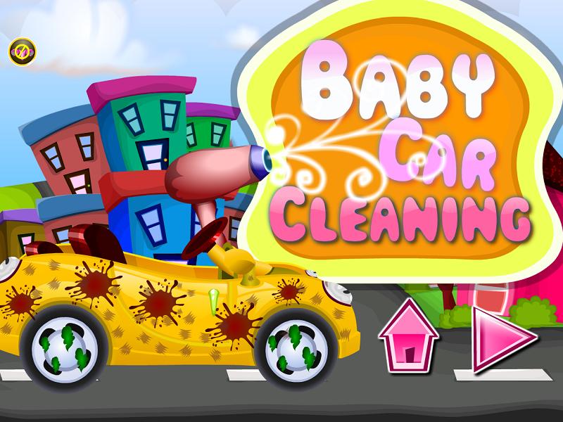 Car Cleaning Girls Games