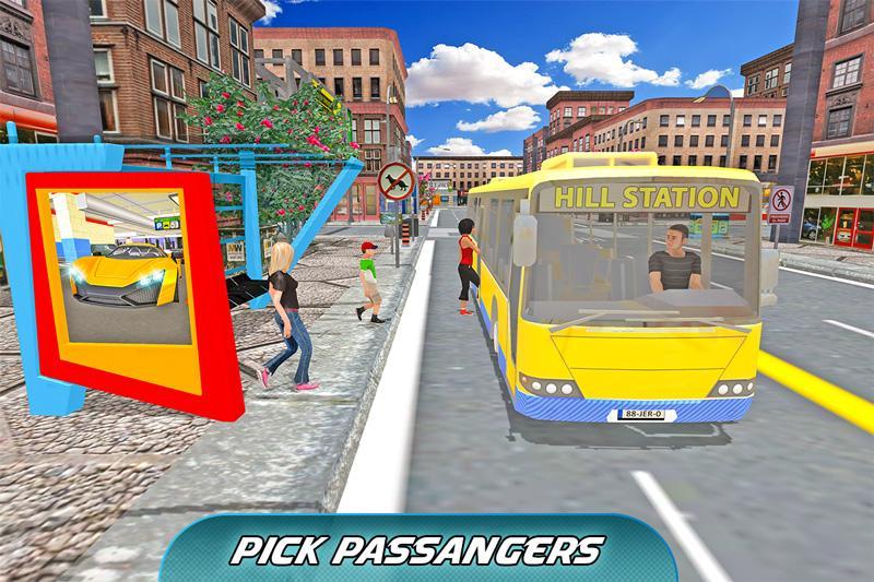 Uphill Off Road Bus Driver 3D