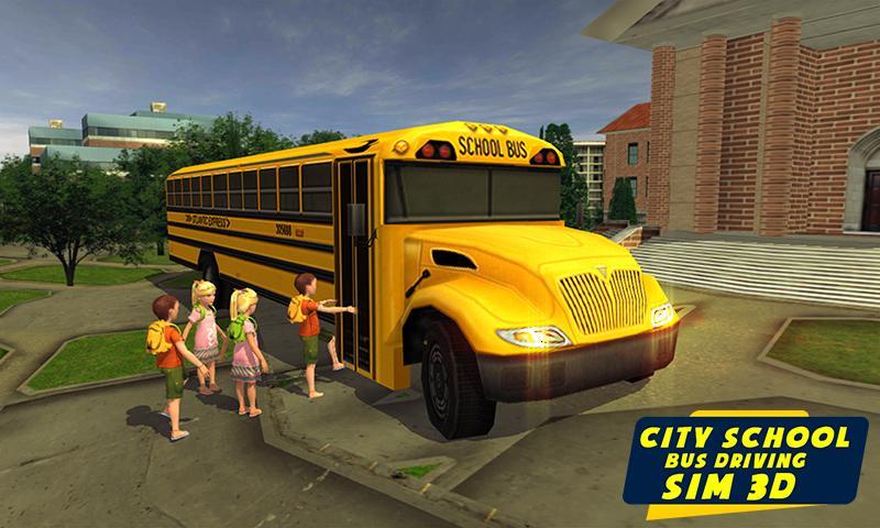 City High School Bus Driving Simulator 2018